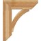 Ekena Millwork Thorton Slat Rough Sawn Bracket, Western Red Cedar, 6"W x 24"D x 28"H BKT06X24X28THR06RWR - alternate 4